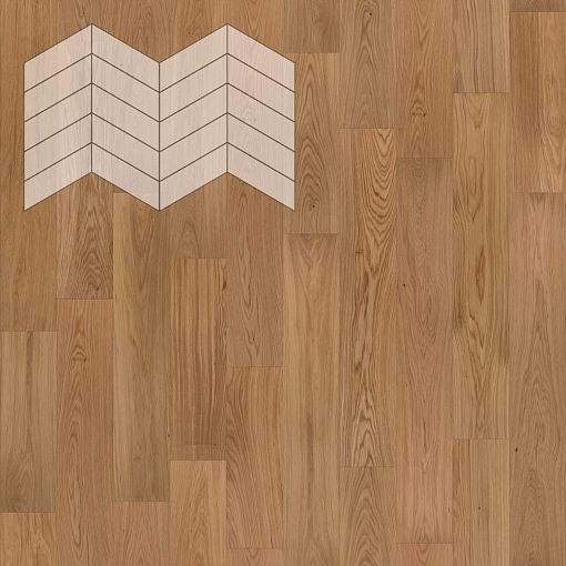 Паркет Елка Французская Lab Arte Chevron Дуб Селект Прозрачное масло 400/337х110х14/3/60°