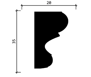 Молдинг DD607