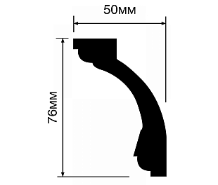Карниз HIWOOD AL75