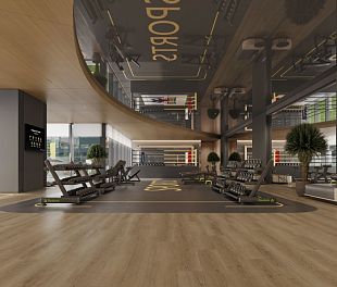 Кварцвинил LVT плитка ДУБ ФРИДРИХ ЕСО 3-42