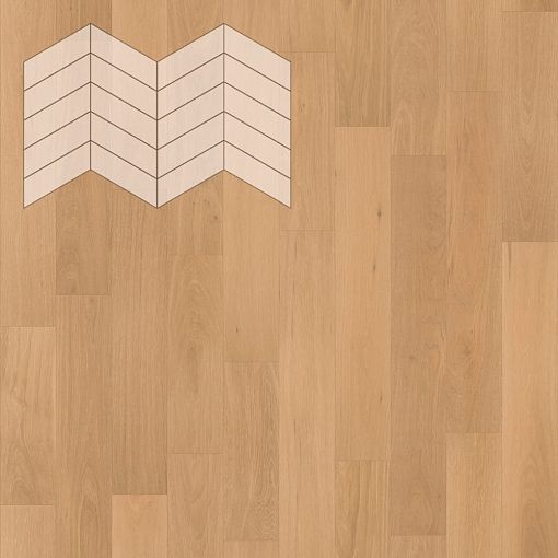 Паркет Елка Французская Lab Arte Chevron Дуб Рустик Флора лак 400/337х110х14/3/60°