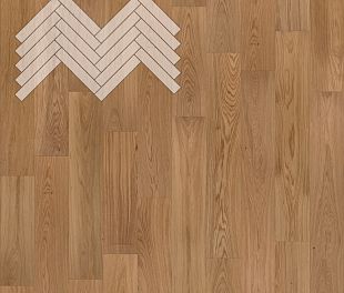 Паркет Елка Английская Lab Arte Angle Дуб Натур Прозрачное масло 500х90х14/3 в магазине напольных покрытий «Стильный пол»