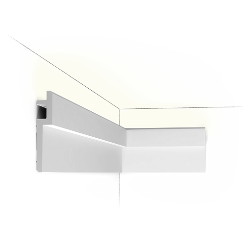 Профиль для верхней подсветки C395 STEPS