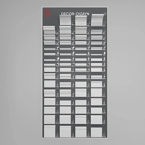 Стенд с образцами "S1"