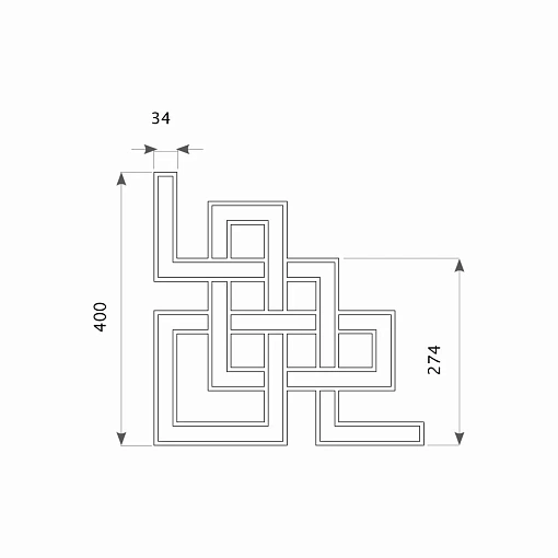 3D орнамент, арт.04, грунт