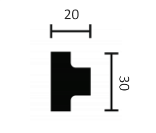 Плинтус NMC T40 WALLSTYL