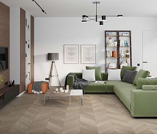 Кварцвинил SPC Ламинат DAMY FLOOR Chevron Пале-Рояль