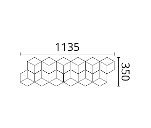 Панель NMC Wall Panel CUBE 6 p ARSTYL