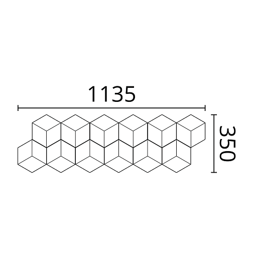 Панель NMC Wall Panel CUBE 6 p ARSTYL