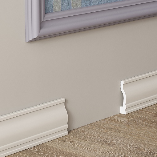 Плинтус PX017, 95х20, 2000мм, Экополимер/8