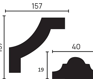 Декоративный уголок C1-DD002