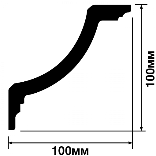 Карниз HIWOOD A141