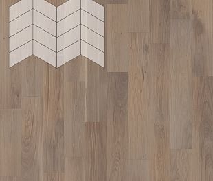Паркет Елка Французская Lab Arte Chevron Дуб Селект Беж лак 400/313х150х14/3/60° в магазине напольных покрытий «Стильный пол»