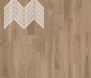 Паркет Елка Французская Lab Arte Chevron Дуб Селект Лаунж лак 600/490х110х14/3/45° в магазине напольных покрытий «Стильный пол»