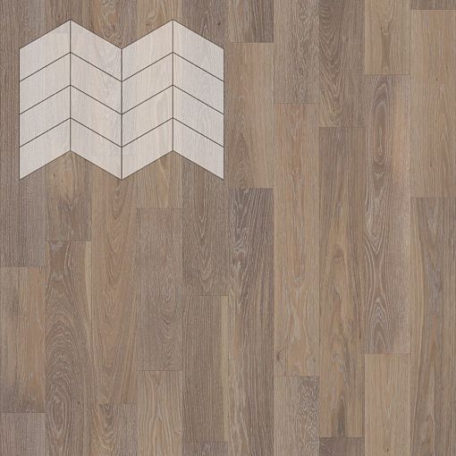 Паркет Елка Французская Lab Arte Chevron Дуб Селект Деликат лак 400/313х150х14/3/60°