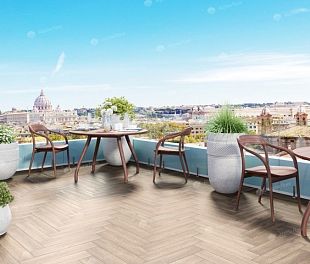 Кварцвинил LVT плитка Макадамия ECO 16-10