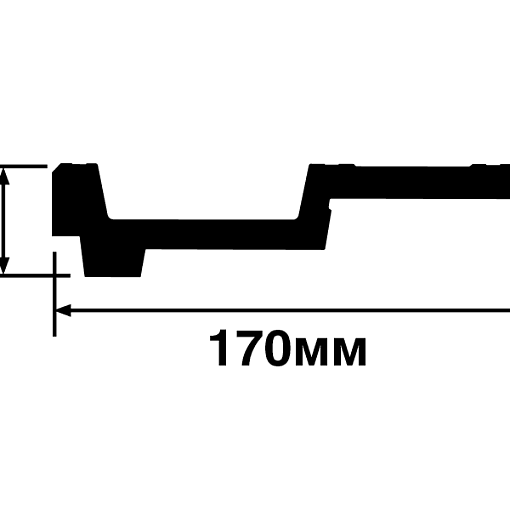 Карниз HIWOOD A170V1