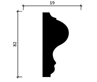 Молдинг DD606