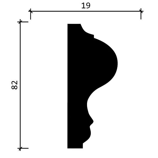 Молдинг DD606