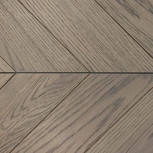 Инженерная доска AlixFloor Французская ёлка Дуб коричнево-серый