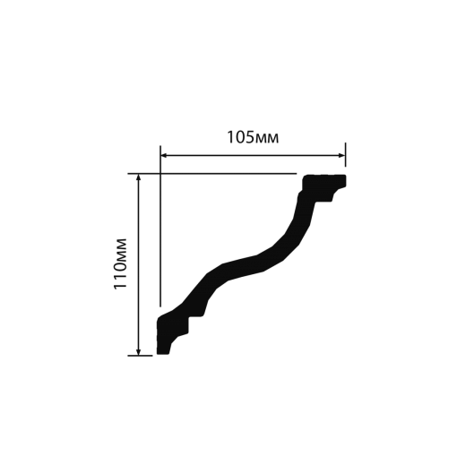 Карниз HIWOOD A150V1