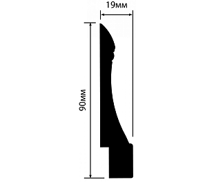 Плинтус HIWOOD L1606