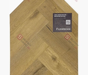 SPC ламинат Floorwood Authentic Янтарные волны 5422