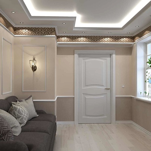 Плинтус PX015, 80х11, 2000мм, Экополимер/10