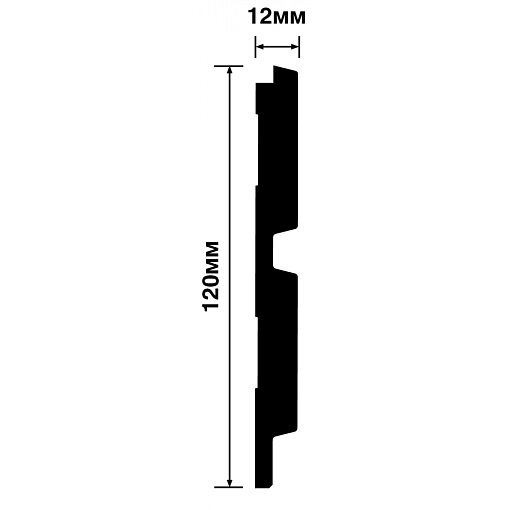 Декоративная панель HIWOOD LV123N BR395