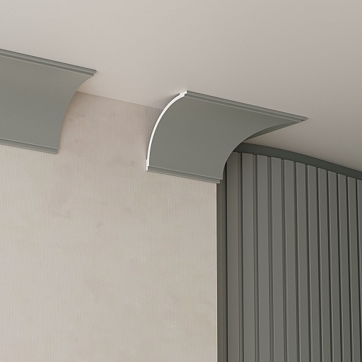 Карниз KX070, 150х150, 2000мм, Экополимер/10