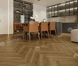 Кварцвинил LVT плитка Дуб Капелла ECO 16-31