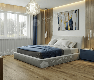 Кварцвинил LVT плитка Дуб Натуральный Отбеленный ECO 23-3