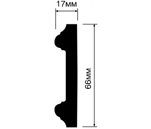 Молдинг HIWOOD WE66