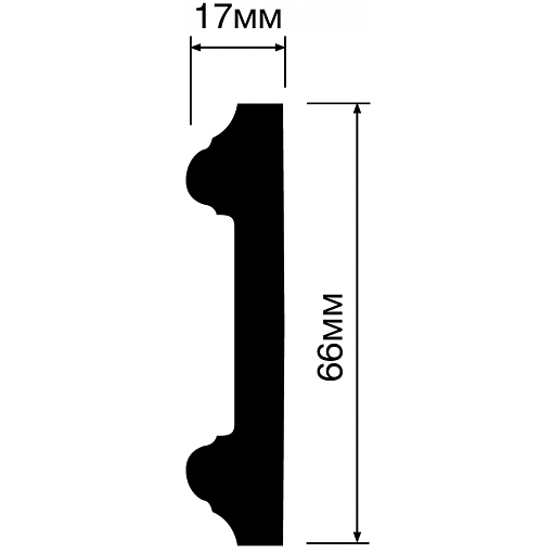Молдинг HIWOOD WE66