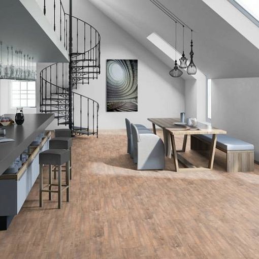 Виниловая плитка (клеевая) Tarkett Lounge Woody