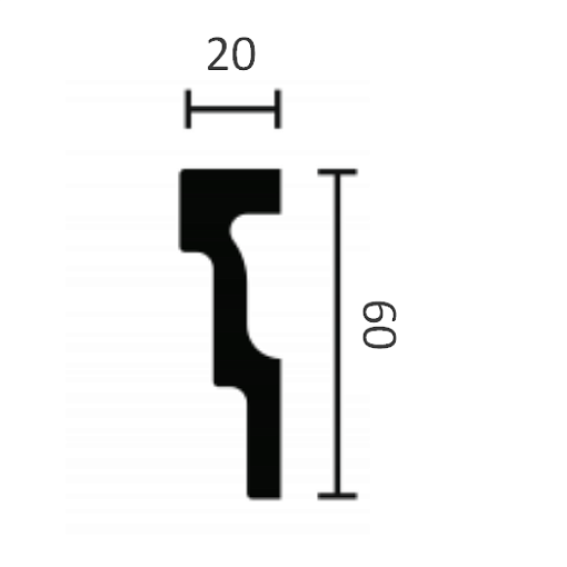 Карниз NMC M2 NOMASTYL (LX-43)