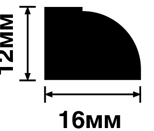 Молдинг HIWOOD D16V1