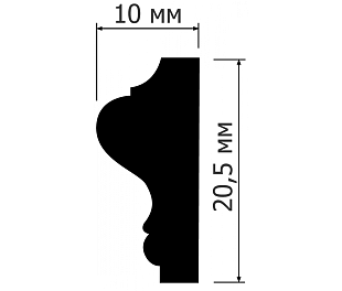 Молдинг HIWOOD LD20