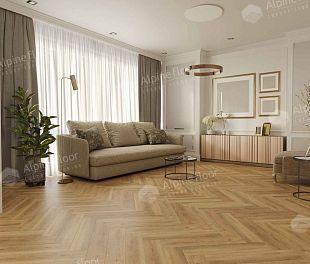 Кварцвинил Alpine floor LVT плитка Дуб Буна ECO 16-30