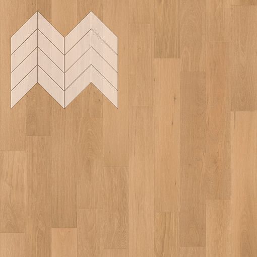 Паркет Елка Французская Lab Arte Chevron Дуб Рустик Флора лак 600/450х150х14/3/45°