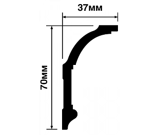 Карниз HIWOOD A70V2