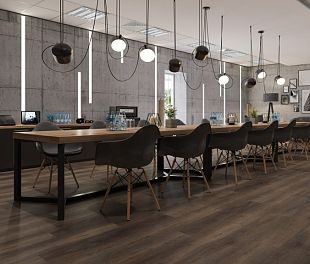 Кварцвинил LVT плитка ДУБ ЛЕВИТАН ЕСО 3-43