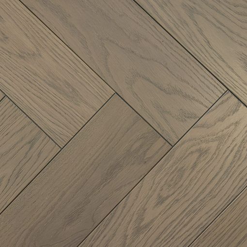 Инженерная доска AlixFloor, Английская ёлка, Дуб дымчато-серый