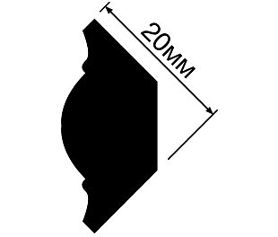 Карниз HIWOOD CI20V1