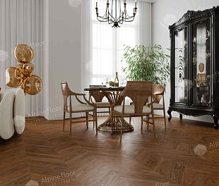 Кварцвинил SPC ламинат Орех Нойер ECO 18-22 MC