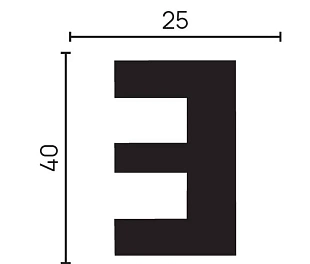 Молдинг DD612