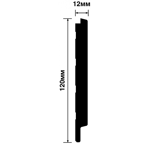 Декоративная панель HIWOOD LV127 BR396