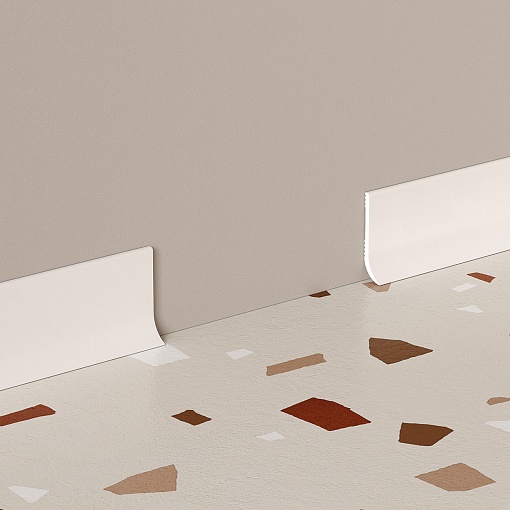 Плинтус PL002, 60х16, 2000мм, Экополимер/45