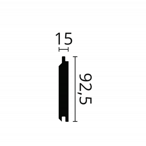 Молдинг WG2 new-2,44m WALLSTYL