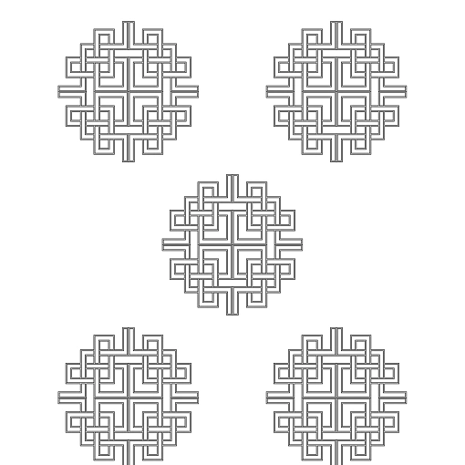 3D орнамент, арт.04, грунт